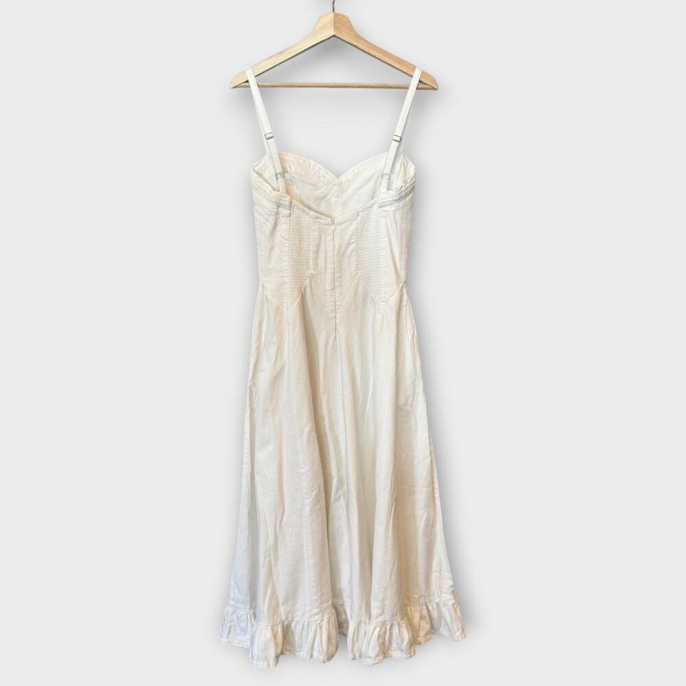 NEW Free People Another Season Midi Dress Size Medium - Picture 6 of 12